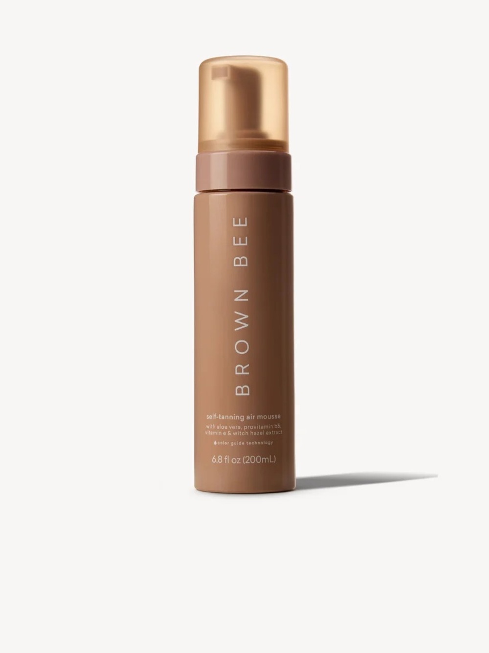 Brown Bee Self-Tanning Hair Mousse 6.8 OZ with Tanning Glove